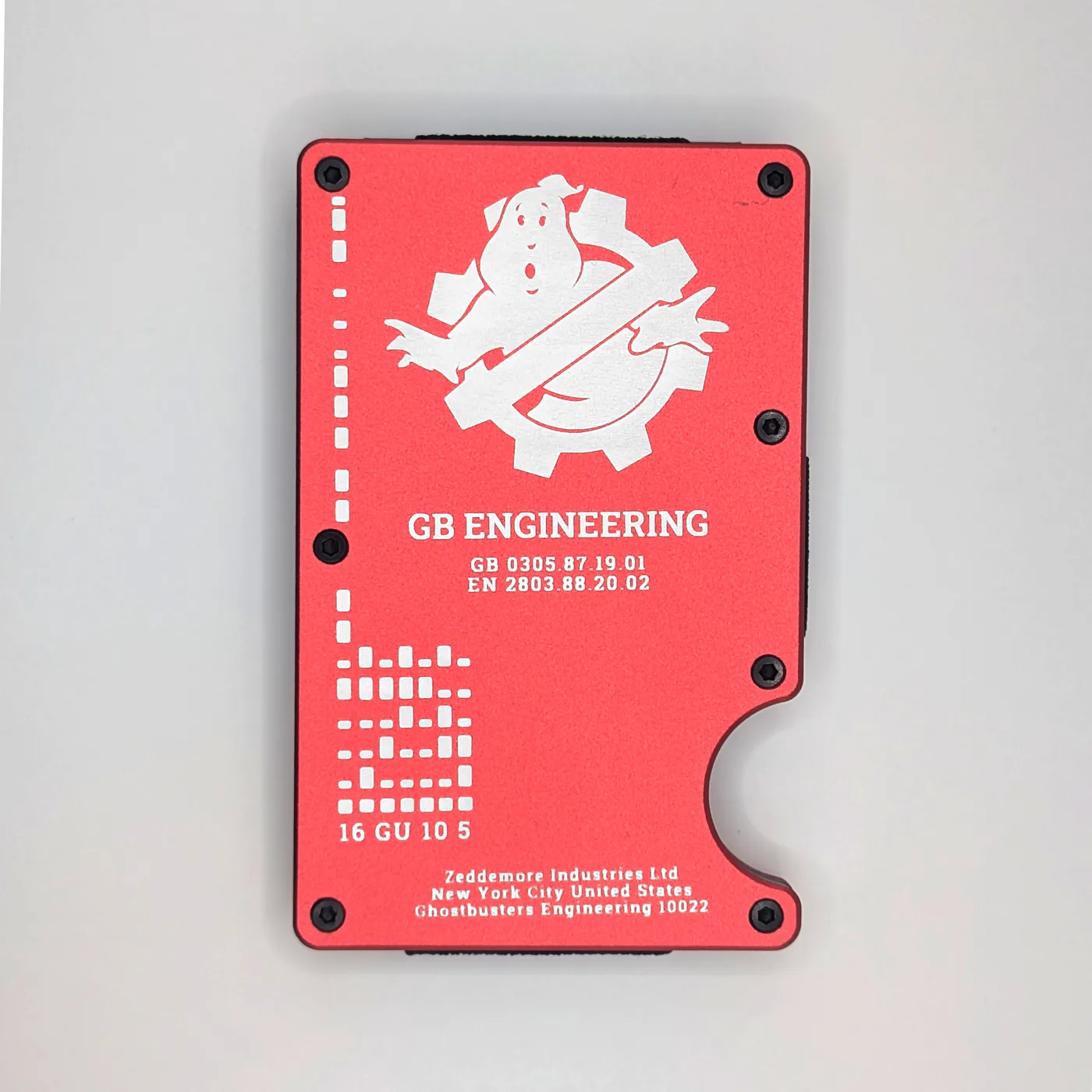 Engineering Wallet — Rift Red
